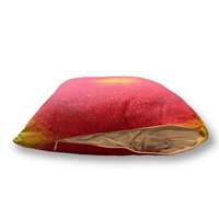 Yellow & Red Abstract Pillows