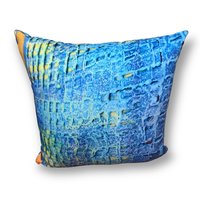 Blue Abstract Pillows