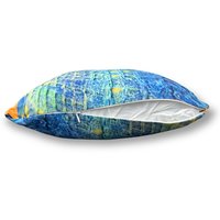 Blue Abstract Pillows