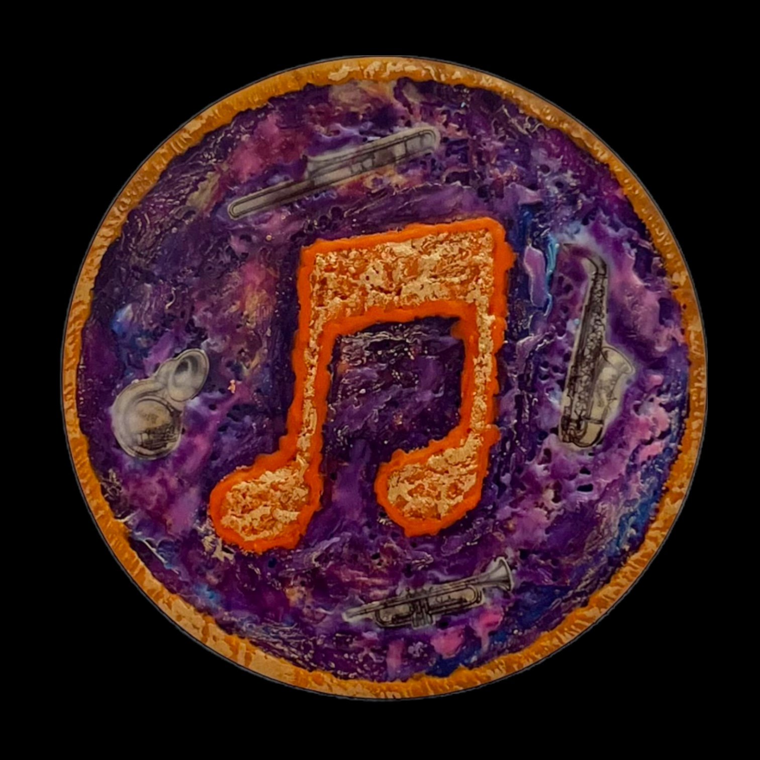 Music Note Printed Magnet 