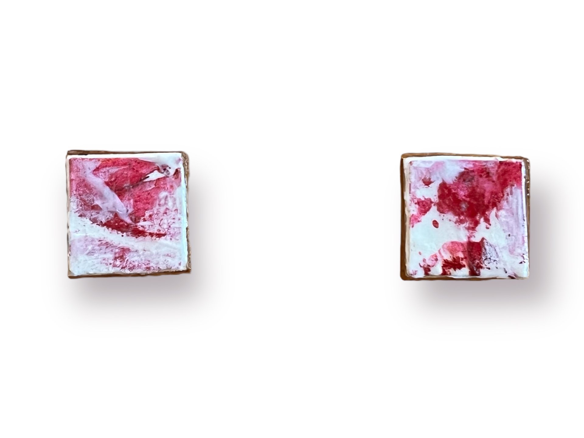 Abstract Pink & White