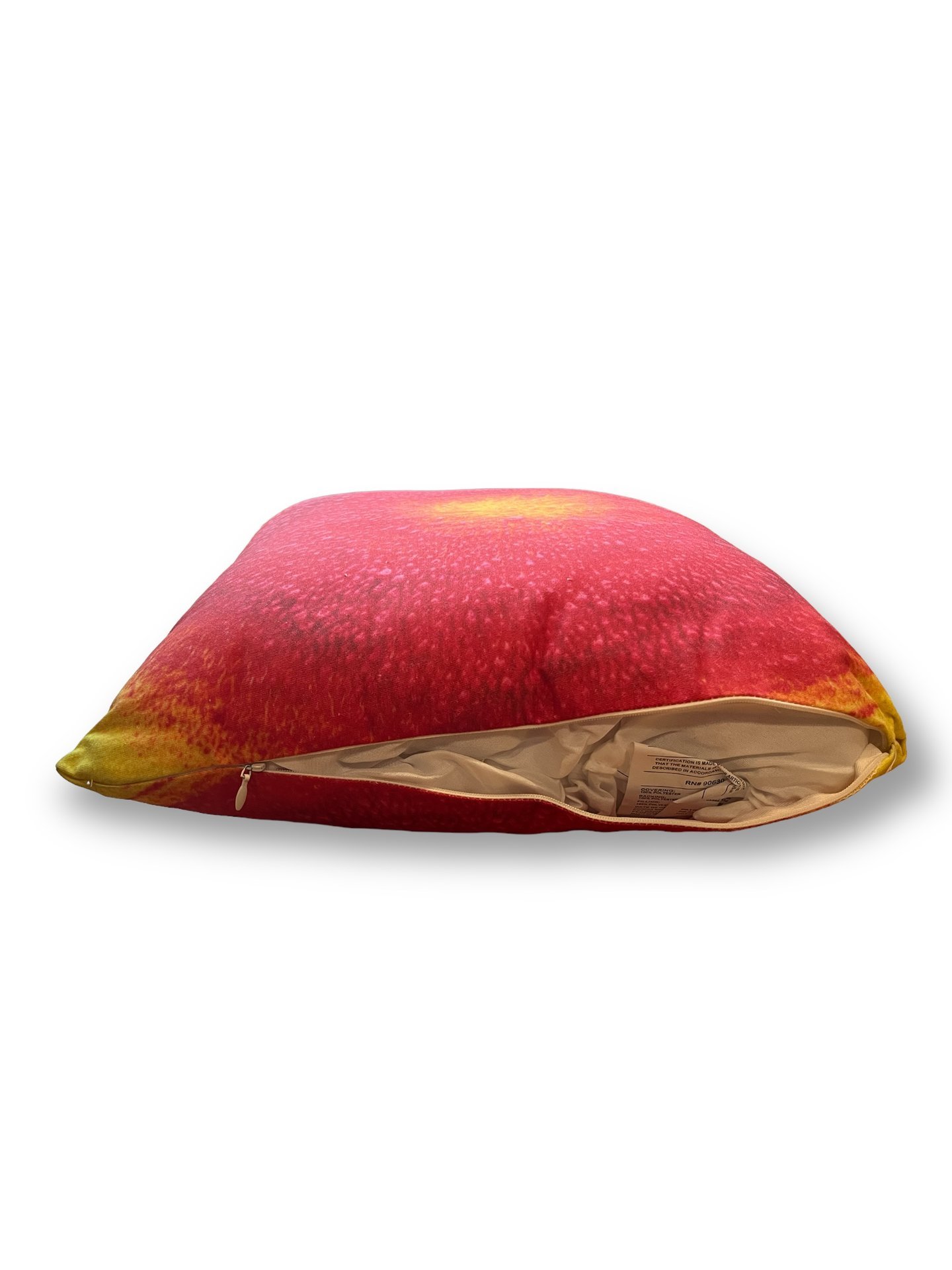 Yellow & Red Abstract Pillows