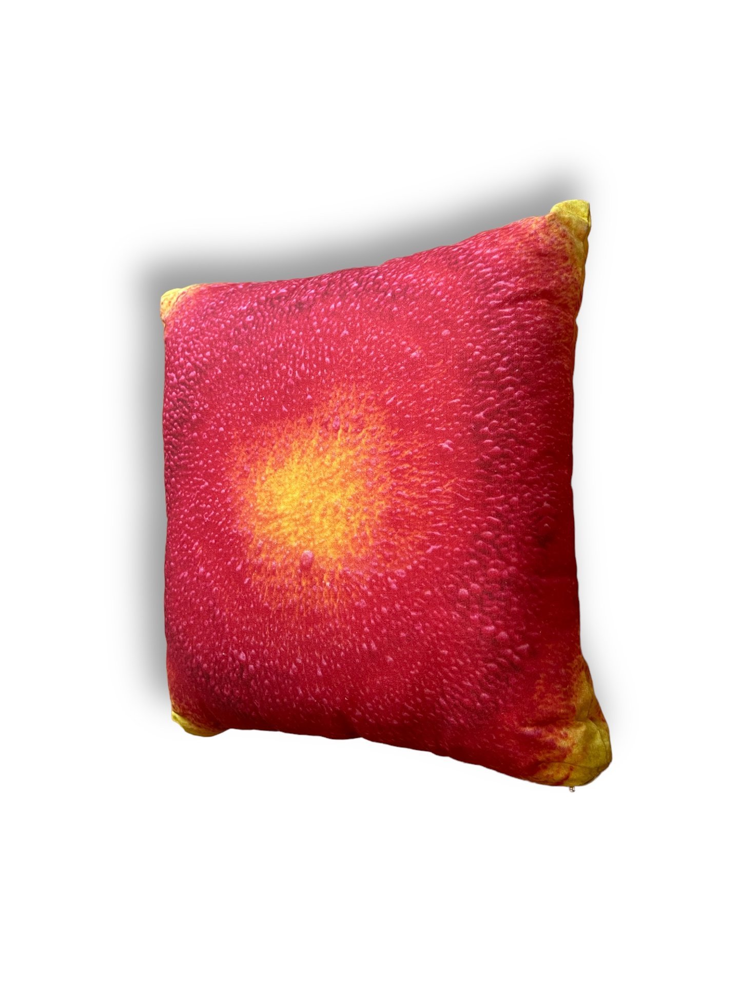 Yellow & Red Abstract Pillows