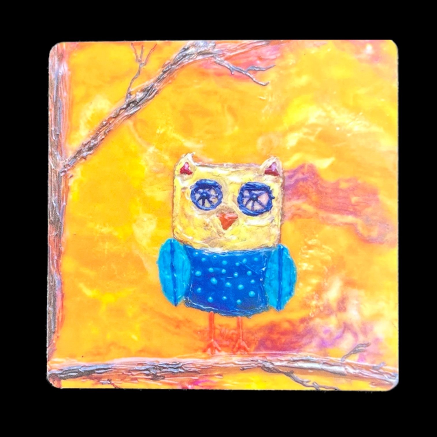 Owl Printed Magnet