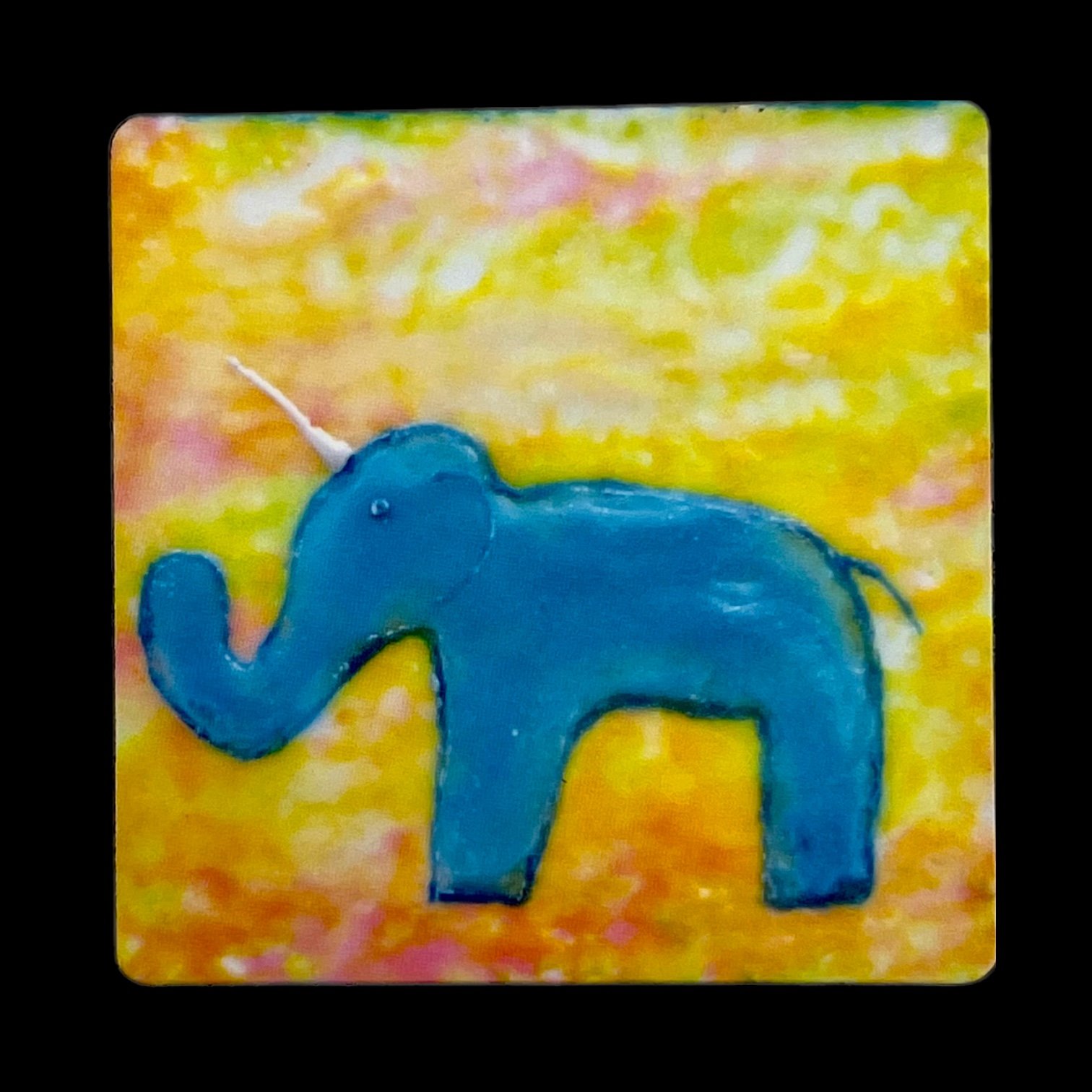 Magical Elephant Printed Magnet 