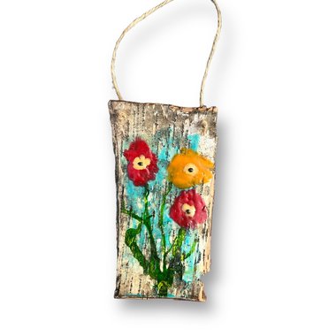 Abstract Trio of Poppies 