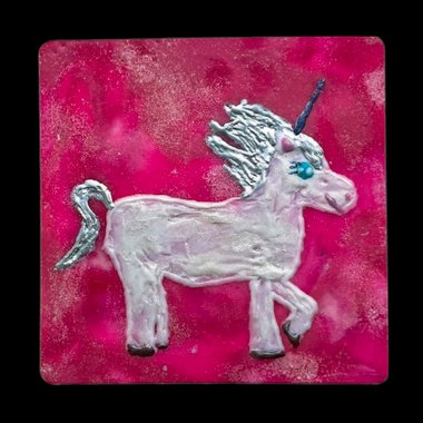 Magical Unicorn Printed Magnet