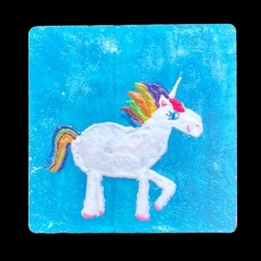 Magical Rainbow Unicorn Printed Magnet