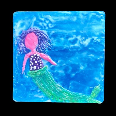 Mermaid Printed Magnet 