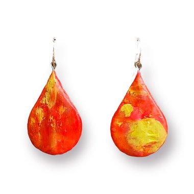 Fluorescent Teardrops 
