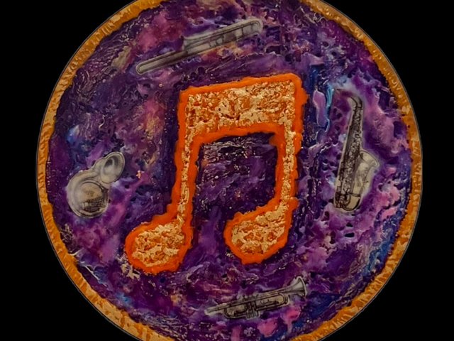 Music Note Printed Magnet 