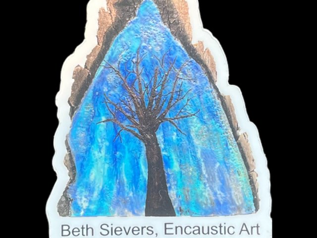 Live Edge Tree Sticker