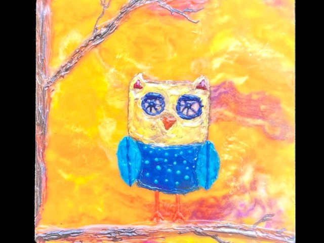 Owl Printed Magnet